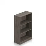 Offices To Go Otg 48"H Bookcase W 2 Adjustable Shelves Artisian Grey Laminate. Fixed Price $249.95.