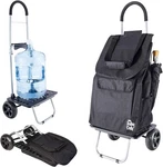 Dbest Products Bigger Trolley Dolly, Black Shopping Grocery Foldable. Fixed Price $95.06.