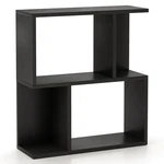 3-TIER Bookshelf Geometric Bookcase Side Table W/ Open Storage Display. Fixed Price $29.99.