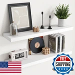 Floating Shelves For Wall With Invisible Brackets, Mounted Engineered Wood. Fixed Price $68.18.