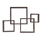 Danya Decorative Wall Mount Floating Intersecting Cube Accent Shelf. Fixed Price $49.99.