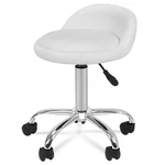 Adjustable Height Hydraulic Rolling Swivel Salon Stool Chair With Backrest White. Fixed Price $38.19.