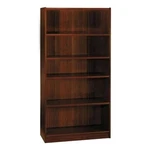 Bush Furniture Universal 5 Shelf Wooden Bookcase In Vogue Cherry. Fixed Price $278.13.