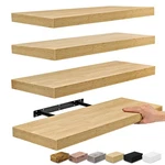 Floating Shelves 24 Inch Wall Decor Pack Maple Wood Sorbus Bathroom Bedroom. Fixed Price $114.99.