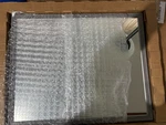 Benjara 45 Inch Mirror With Rectangular Wooden Frame, Grey. Fixed Price $199.00.