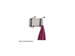 Safco Onyx Mesh Sturdy 2-HOOK Garment Wall Rack. Fixed Price $27.99.
