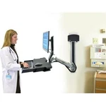 New Ergotron Styleview 45-272-026 Sit Stand Combo Arm Wall Computer Desk System. Fixed Price $229.00.