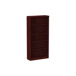 Alera Valencia Series Bookcase, Five-shelf, 31.75W X 14D 64.75H, Mahogany. Fixed Price $365.70.