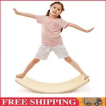 33 Inch Wooden Wobble Balance Rocker Board Open Ended Learning Toy Natural New. Fixed Price $34.59.