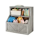 New Garvee Kids Bookshelf And Toy Storage, Wooden Toddler Bookcase Cabinet Wit. Fixed Price $58.00.