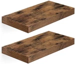 Set Of 2 Vasagle Floating Wall Shelf 15.7 Inch, Hanging Shelves Mounted, Fo. Fixed Price $11.99.