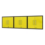 Manhattan Comfort Eiffel 3-PIECE Wood Floating Garage Cabinets Yellow. Fixed Price $576.87.