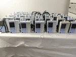 Lot Of 40 Baxter Sigma Spectrum Infusion Pump W/ Ac Adapter And Pole Clamp. Fixed Price $1800.00.