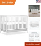 Synergy 5-IN-1 Convertible Full-size Baby Crib With Toddler, Day & Bed C.... Fixed Price $257.50.