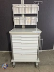 Stanley Innerspace ST27 Aluminum Tempo Procedure Medical Supply Cart. Fixed Price $995.00.