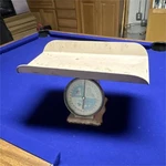 Vintage Mechanical Baby Scale W/ Metal Tray, Pounds/ounces Dial. Fixed Price $150.00.