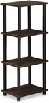Turn-n-tube Shelf, 3 Space, Walnut/brown. Fixed Price $61.99.