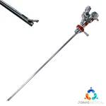 Karl Storz 27026EF Albarran Deflector, Double Channel W/ Dual Stopcocks 12". Fixed Price $350.00.