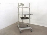 Anthro Rolling Computer Rack With Adjustable Monitor Platform Heavy Duty. Fixed Price $122.10.