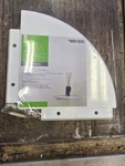 Corners Shelf 12" White Wood By Real Organized X10 1.8 Floating. Fixed Price $15.00.