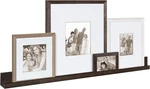 Bordeaux Gallery Floating Shelf And Wall Frame Kit, Set Of 5, Multiple Finishes,. Fixed Price $261.99.