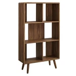 Modway Walnut Transmit Wood Bookcase EEI-5743-WAL. Fixed Price $214.88.