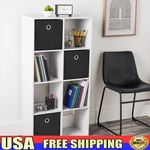 8-CUBE Storage Organizer Bookcase Open Closed Back Shelves Home Office Furniture. Fixed Price $52.66.
