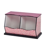 Teamson Kids Fashion Prints Leopard 2-BIN Cubby Storage. Fixed Price $114.33.