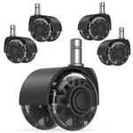 2 Inches Office Chair Wheels Professional-grade Casters 5-PACK -.... Fixed Price $27.23.