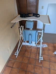 Midland Electric Hi-lo Patient Lift Stand-in Assist Table, Specifically Model 55. Fixed Price $650.00.