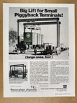 1974 Midland-ross Tami-lift Mobile Straddle Crane Vintage Print. Fixed Price $9.99.