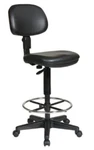Dc Series Adjustable Drafting Chair With Foot Ring And Sculptured Foam Seat, .... Fixed Price $129.00.