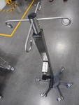 Stainless Steel Iv Pole Rolling Stand 4-HOOK 6-LEG Base W/ Casters Midcentral. Fixed Price $375.00.