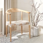 Safavieh Bandelier Arm Chair Light Oak. Fixed Price $339.19.