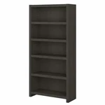 Echo 5 Shelf Bookcase Charcoal Maple - Engineered Wood. Fixed Price $344.11.