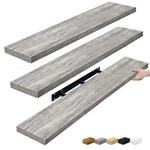 Sorbus 48" Floating Wall Shelves - Gray, Modern Storage For Bathroom & Home Deco. Fixed Price $143.98.