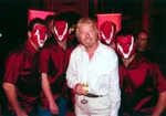 Richard Branson Attends The Virgin Mobile Launch Party Tank Nig - Old Photo 1. Fixed Price $6.44.