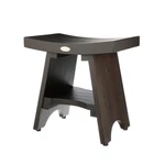 Decoteak 18 Inch Waterproof Wood Shower Bench Stool Seat Chair For Insid.... Fixed Price $129.19.
