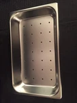 New Bico Stainless Steel Instrument Tray Cres Type Iii Size 16.5"X10"X2.5". Fixed Price $21.59.
