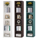 71" Tall Narrow Bookcase Bookshelf For Living Room 6-TIER Wood Storage Cube. Fixed Price $104.49.