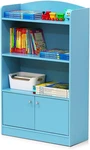 Chic Light Blue Lova Bookshelf & Storage Cabinet For Home Office. Fixed Price $99.99.