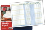 Adams Weekly Payroll Record, 20 Employee Capacity, Spiral Binding, 11 X White. Fixed Price $25.99.