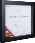 Dax 8.5X11 Flat Black Document Or Certificate Frame, Wall Tabletop Display. Fixed Price $20.99.