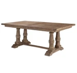 Stratford Dining Table Reclaimed Solid Wood Farmhouse Rustic Uttermost 24557. Fixed Price $2495.00.