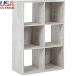 6-CUBE Storage Organizer Heavy Duty Wood Shelf Unit Bedroom & Living New. Fixed Price $68.35.