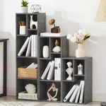 Wide Bookshelf Set, Fits 9.3" 10-12.8" Hardcovers, Cube Storage Bookcases, Fre. Fixed Price $143.99.