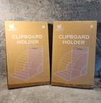 Gamenote Clipboard Organizer Blue Wooden Desk File Folder Rack New. Fixed Price $39.95.