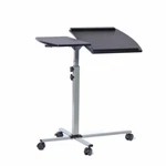 Angle & Height Adjustable Mobile Laptop Cart, Lectern Graphite Finish. Fixed Price $86.95.