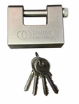 United Rentals Trailer Container Block Straight Shackle Padlock W/4 Keys. Fixed Price $23.79.