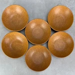 Vtg Bolta Melmac Melamine Lot Bowl Dishes Burl Wood Mid Century Retro Mcm. Fixed Price $28.66.